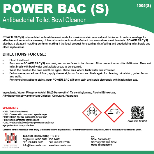 POWER BAC (S)