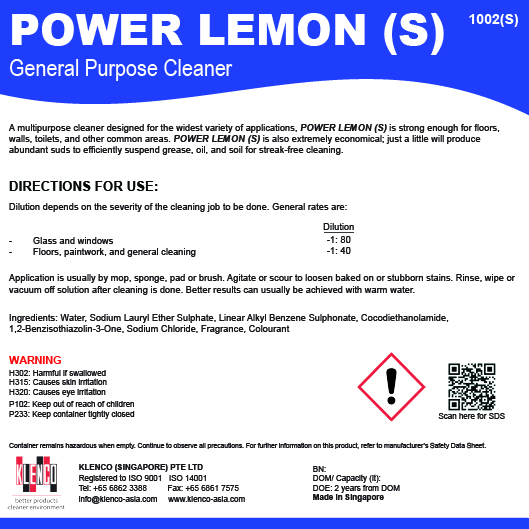 POWER LEMON (S)